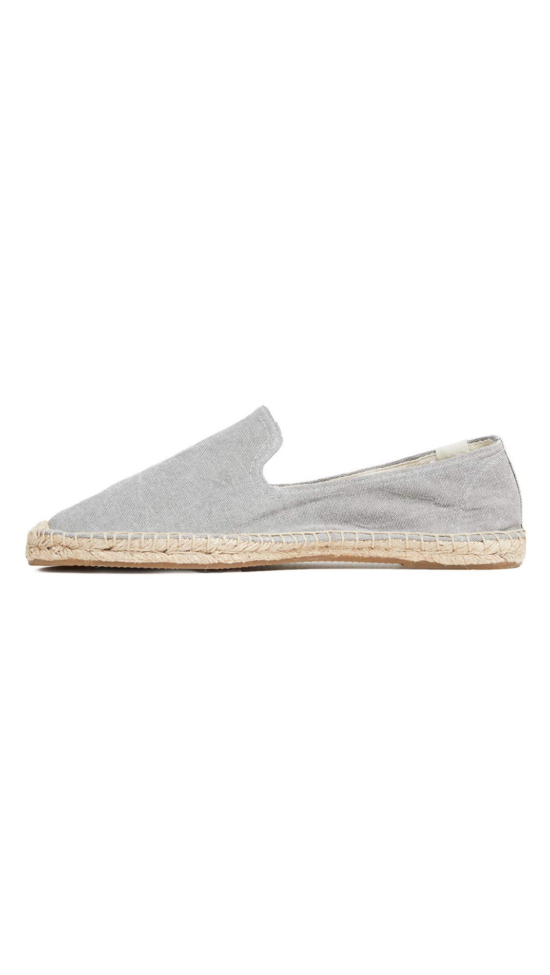 SoludosMen's Washed Canvas Smoking Slipper
