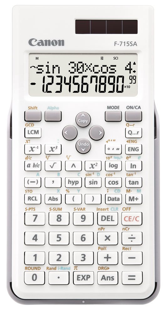 Amazon | キヤノン 関数電卓 2行表示モデル F-715SA | 関数電卓