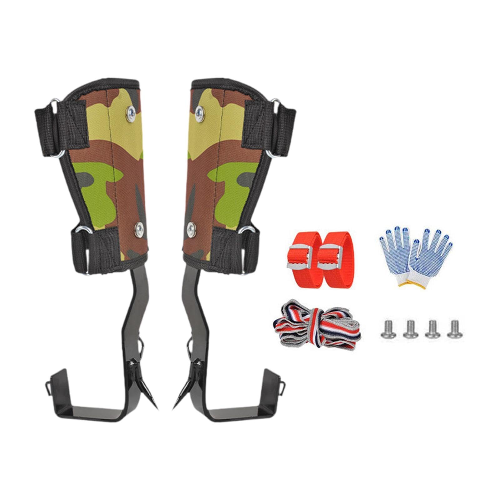 UJEAVETTE Tree Climbing Spike Set for Jungle Survival Mountaineering Outdoor Adventure 1 Spike-image-37