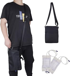 Catheter Bag Holder with Adjustable Strap | Secure, Discreet & Waterproof Cover for Foley, Nephrostomy & Urostomy Bags (Up to 1000ml)