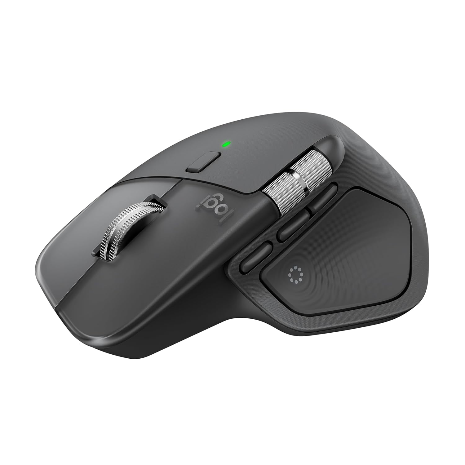 Logitech MX Master 4, Ergonomic Wireless Mouse with Advanced Performance Haptic Feedback, Ultra-Fast Scrolling, USB-C Charging, Bluetooth, Windows, MacOS – Graphite Logitech MX Master 4, Ergonomic Wireless Mouse with Advanced Performance Haptic Feedback, Ultra-Fast Scrolling, USB-C Charging, Bluetooth, Windows, MacOS – Graphite