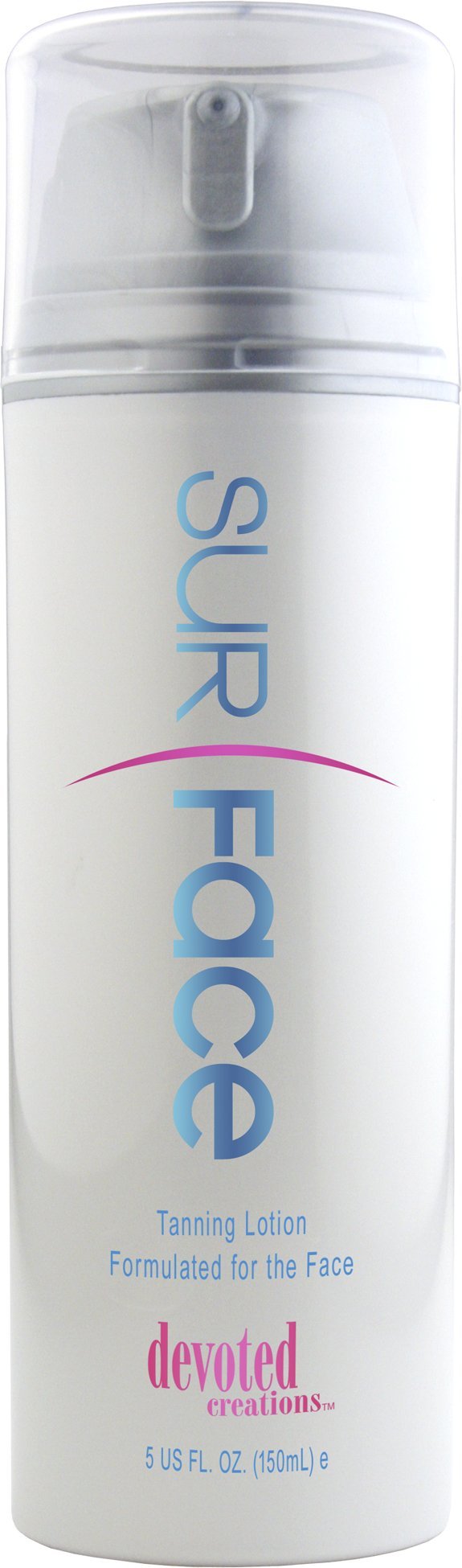 2010 Surface Indoor tanning bed lotion for the Face 5oz
