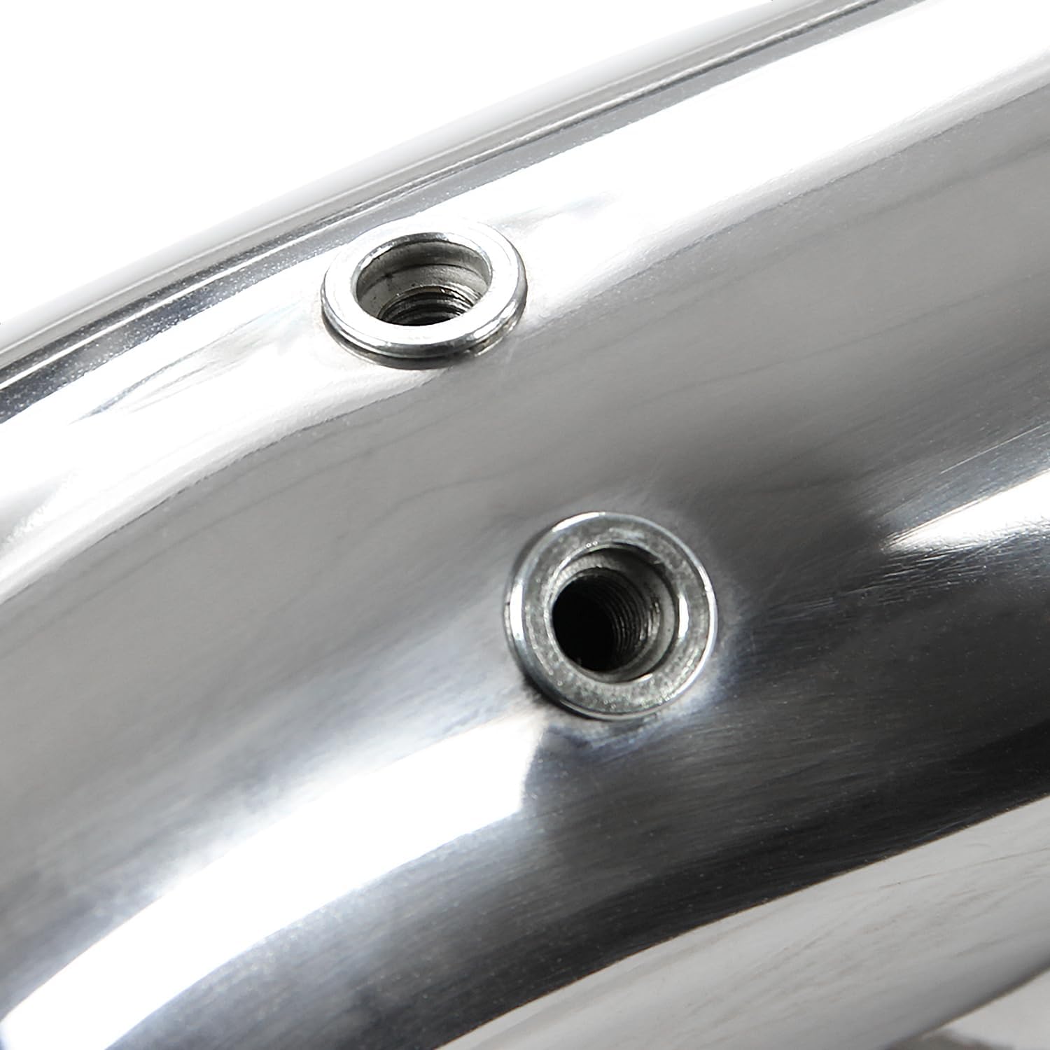 Spec-D Tuning 3" Round Side Step Nerf Bars Running Boards Compatible with 2021-2024 Chevy Tahoe GMC Yukon