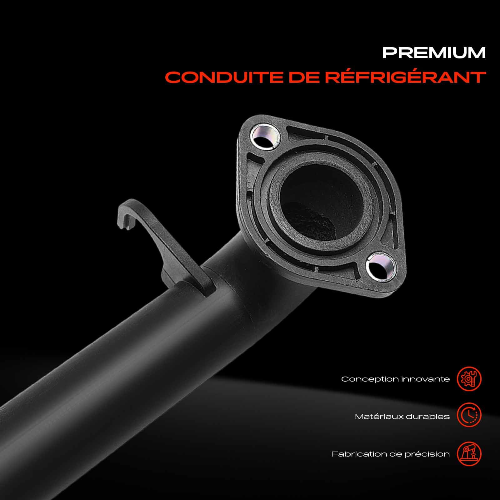 Frankberg Tuyau de Liquide de Refroidissement Compartiment moteur Essence