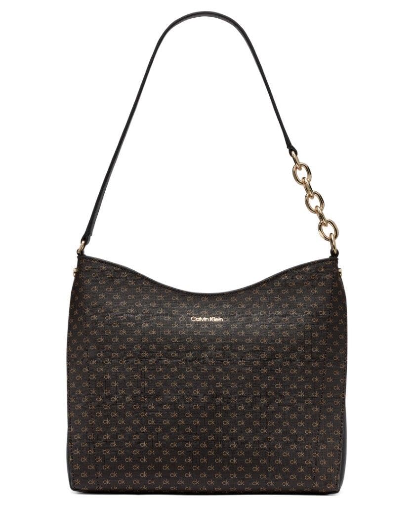 Calvin Klein Women's Nova Chain Hobo Shoulder Bag