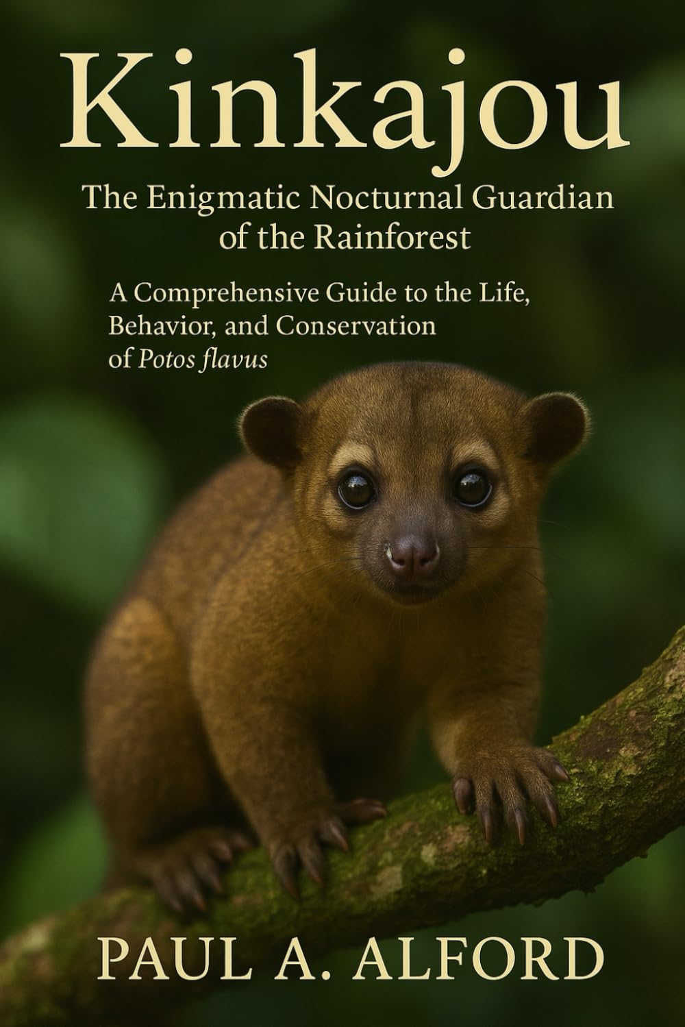 Kinkajou The Enigmatic Nocturnal Guardian of the Rainforest: A Comprehensive Guide to the Life, Behavior, and Conservation of Potos flavus