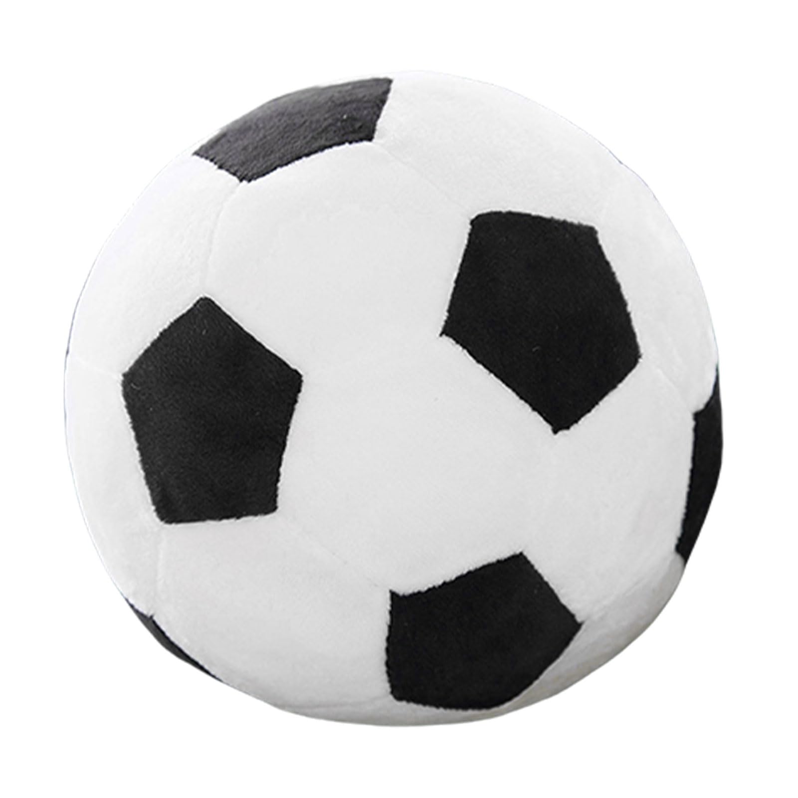 CENGPXGH Shape Stuffed Pillow Decorative and Functional Soccer Plush Cushion, Soft for Home and Travel Comfortable Soccer