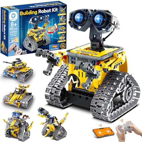Sillbird Robot Building Kit with Remote Control Christmas STEM Gifts