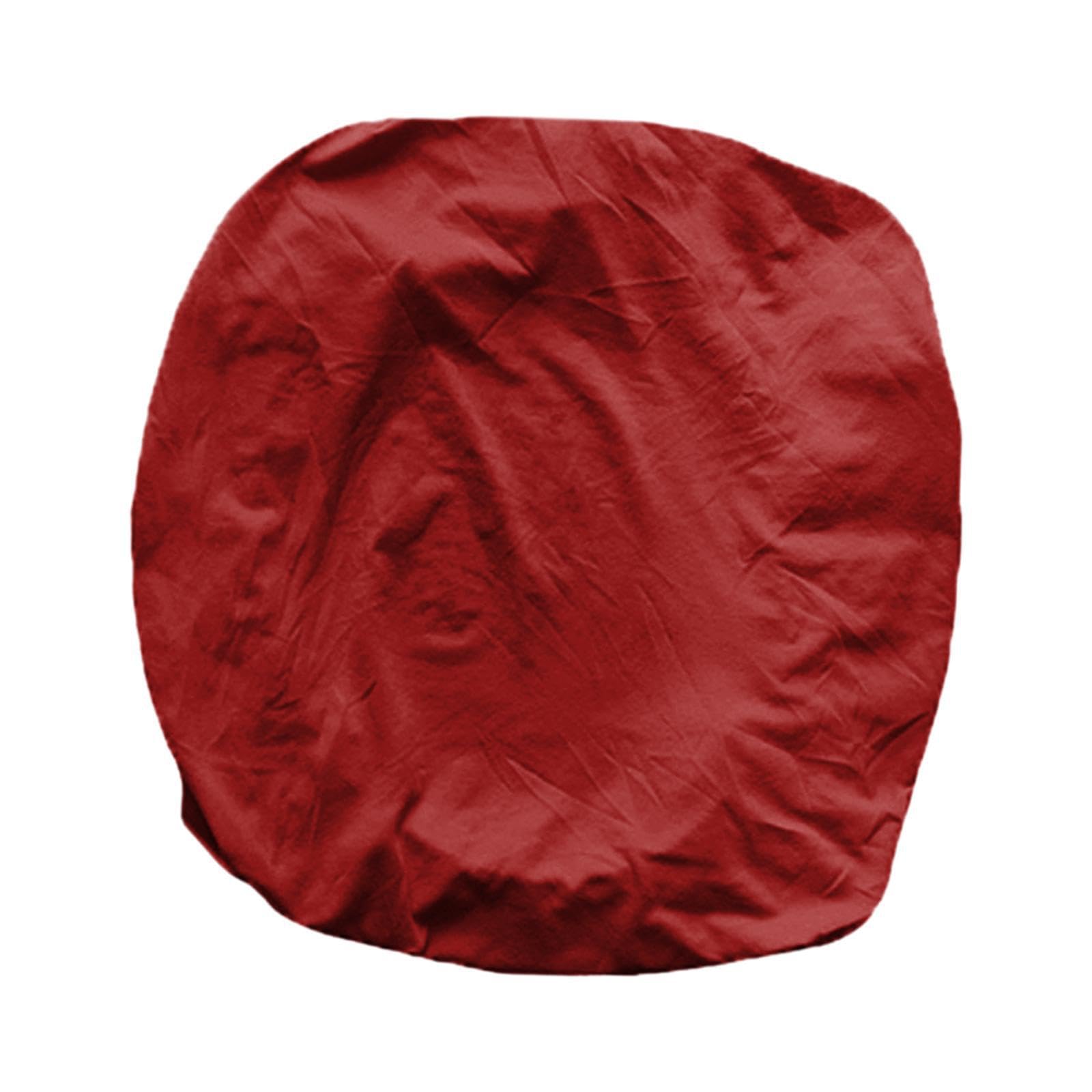 Zambuph Top Seat Slipcover Stretch Computer Chair Covers Ensuring Vitality Of Office Equipment Dining Room Chair Covers Dustproof Seat Slipcover Breathable, Red, 38-48cm