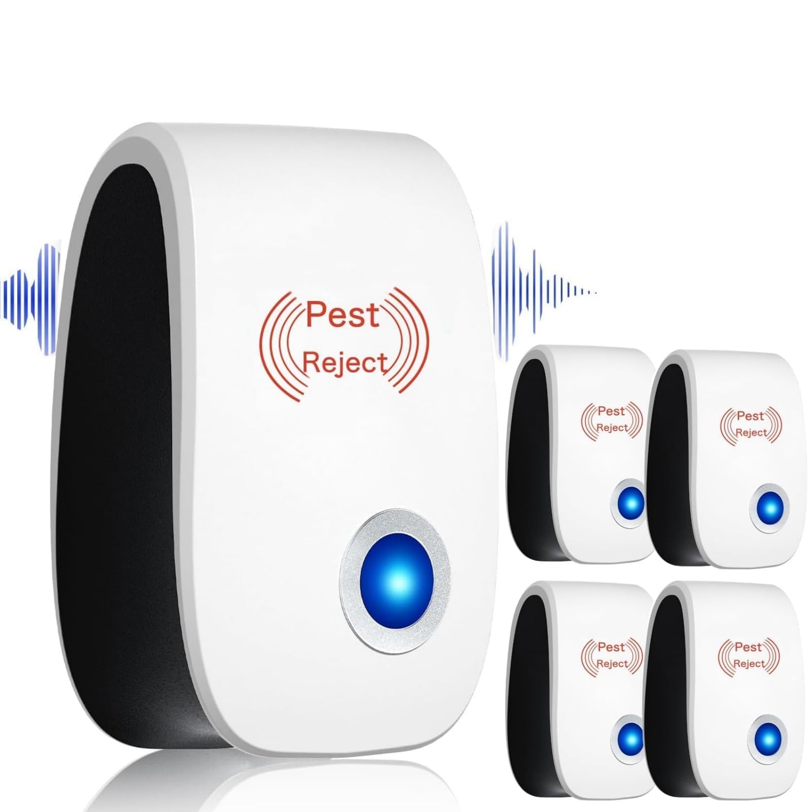Bugshield Milbenstecker, Mäuseabwehr Ultraschall, Ultraschall-Milbenabwehrgerät,  leiser und sicherer Betrieb, Plug & Play, Für Schlafzimmer, Kinderzimmer  und Büro, Chemiefrei, Pack of 4(4-stück) : Amazon.de: Garten