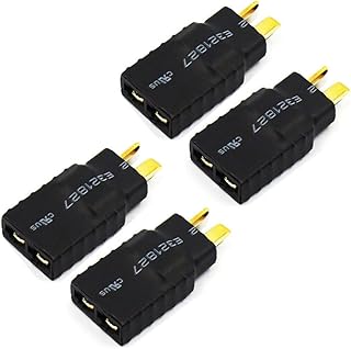 FLY RC Lipo Battery Wireless Adapter Compatible with Deans Plug Battery to Slash Revo Rc Esc Charger (4pcs/Lots)