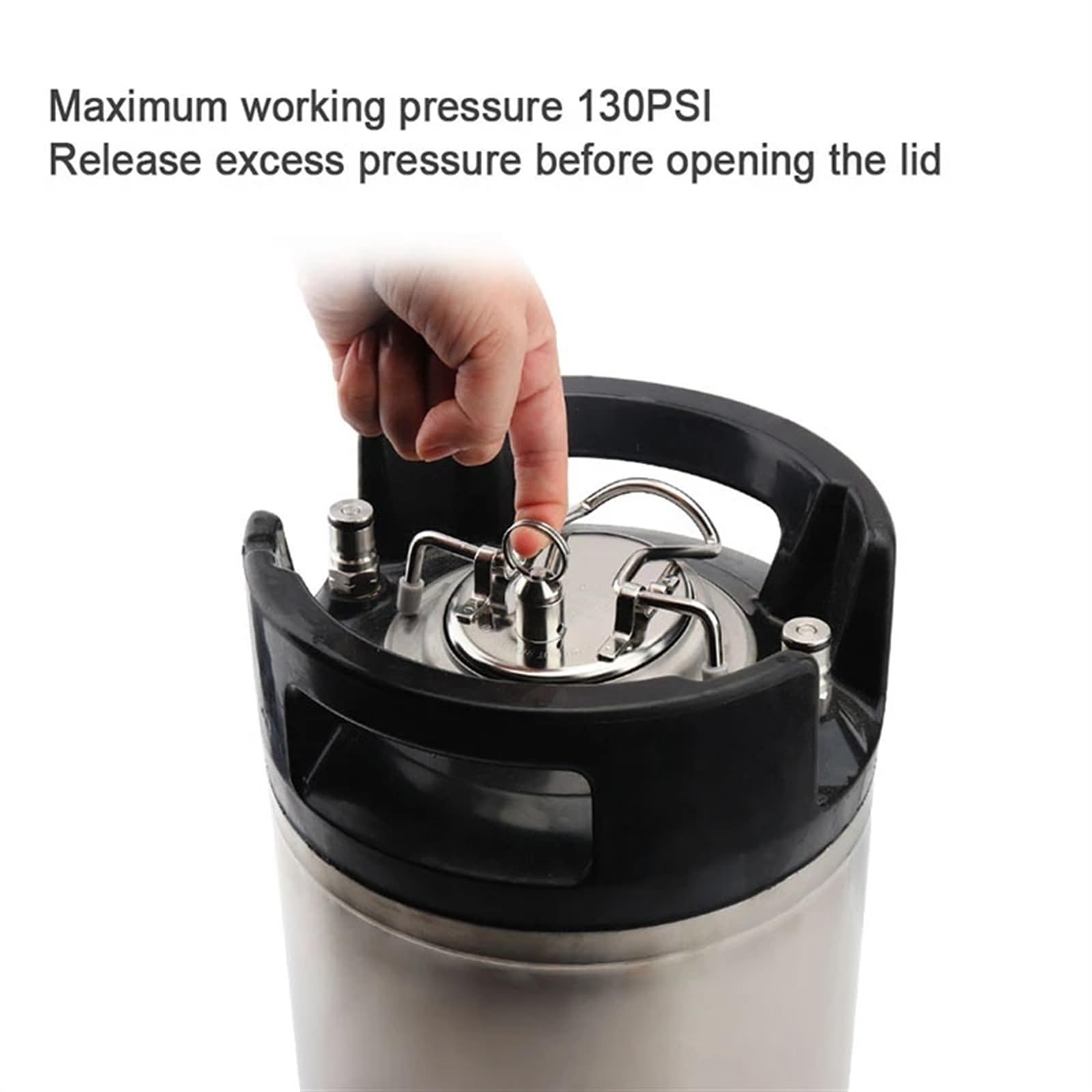 Amazon｜ビールサーバー 自作樽蓋、ソーダ樽用炭酸蓋、ビール醸造交換