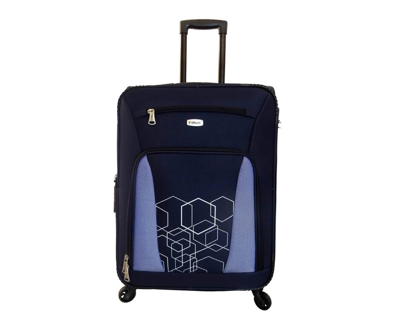 Buy Morocco Spinner Blue 65 cm 4 Wheel checkin Strolley Suitcase for