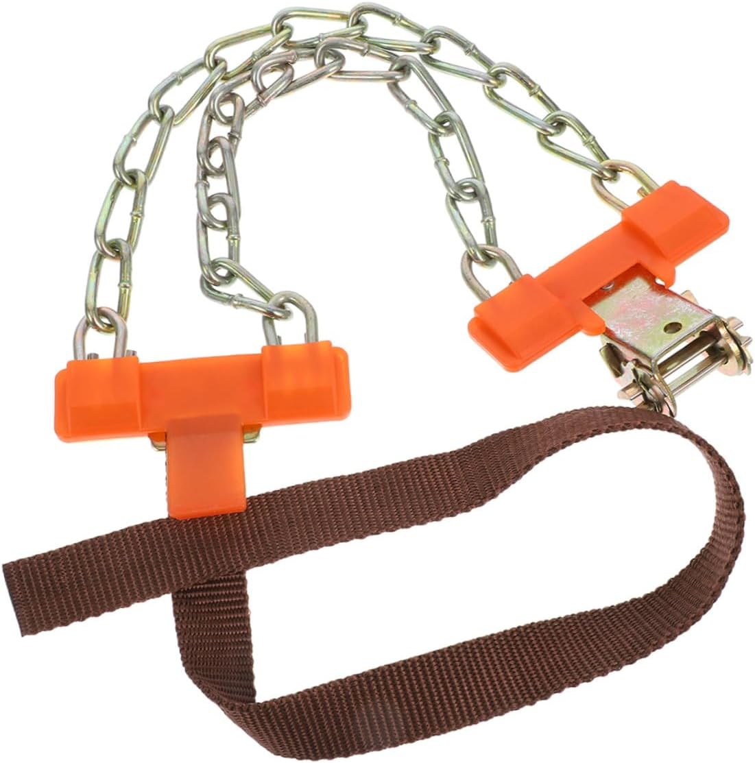 Reusable Metal Wheel Chains Anti-skid Snow Chains for Cars and SUVs Fit Emergency Traction for Winter Driving Easy Installation