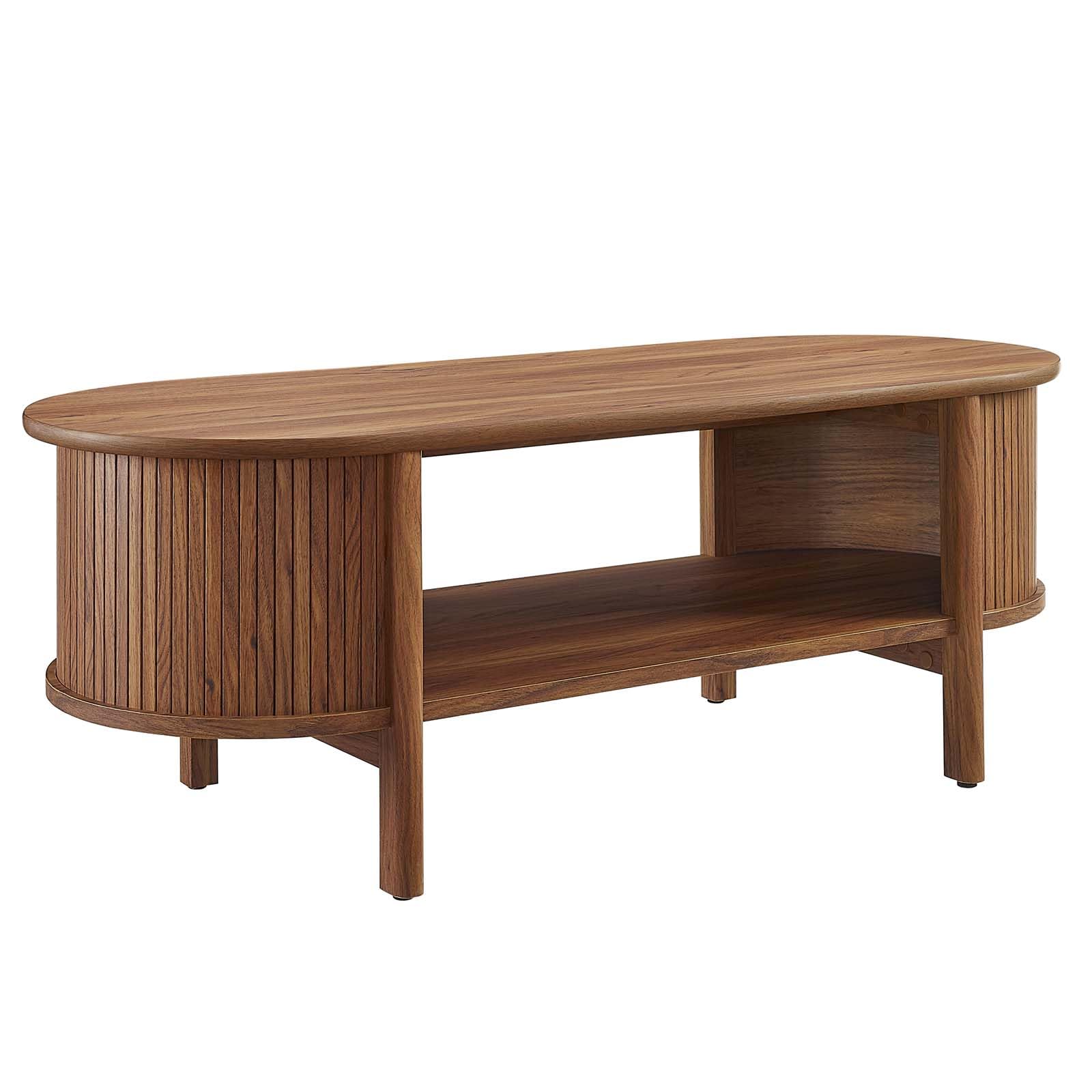 Modway Cadence Table, Walnut