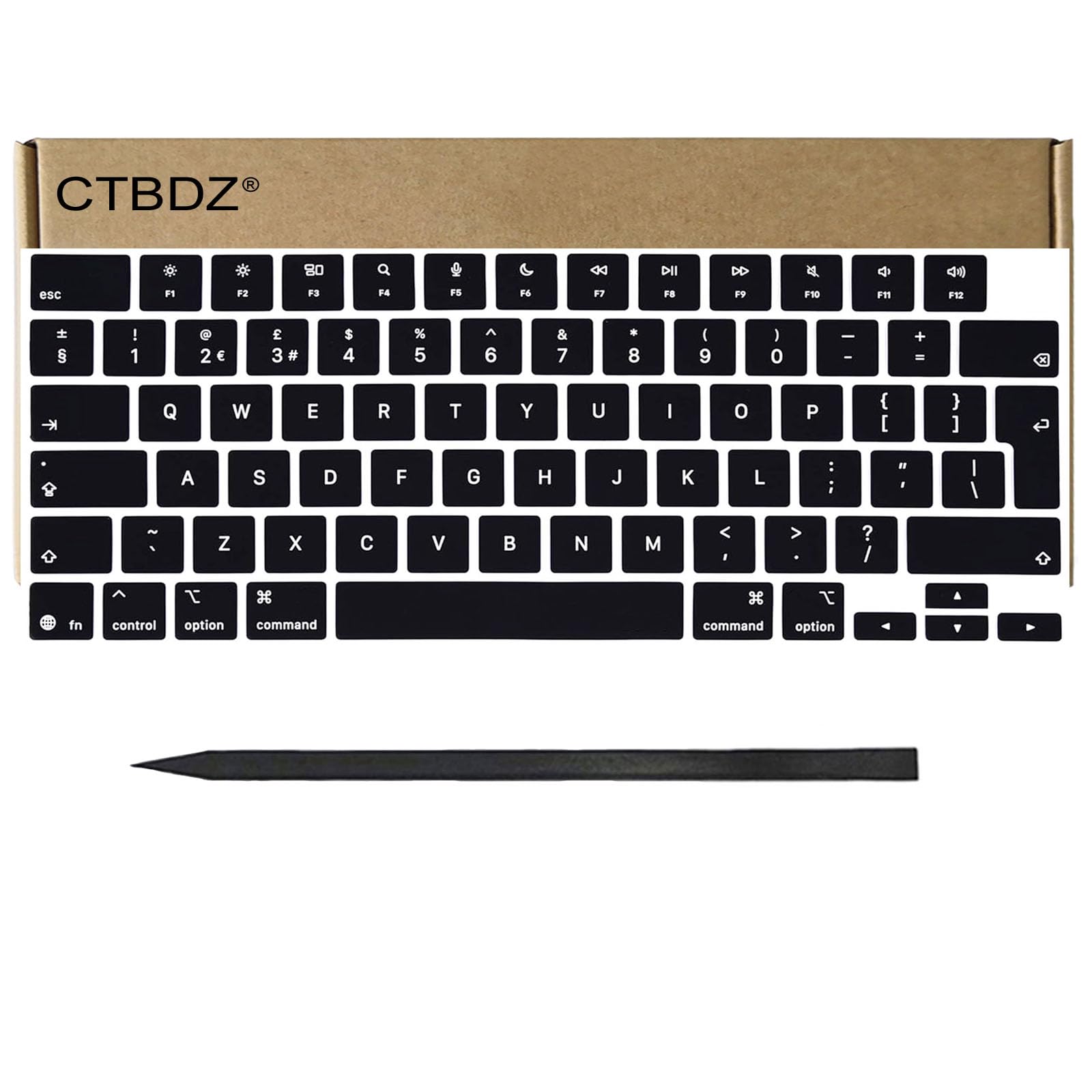 Touches De Clavier Britannique De Rechange Pour MacBook Pro