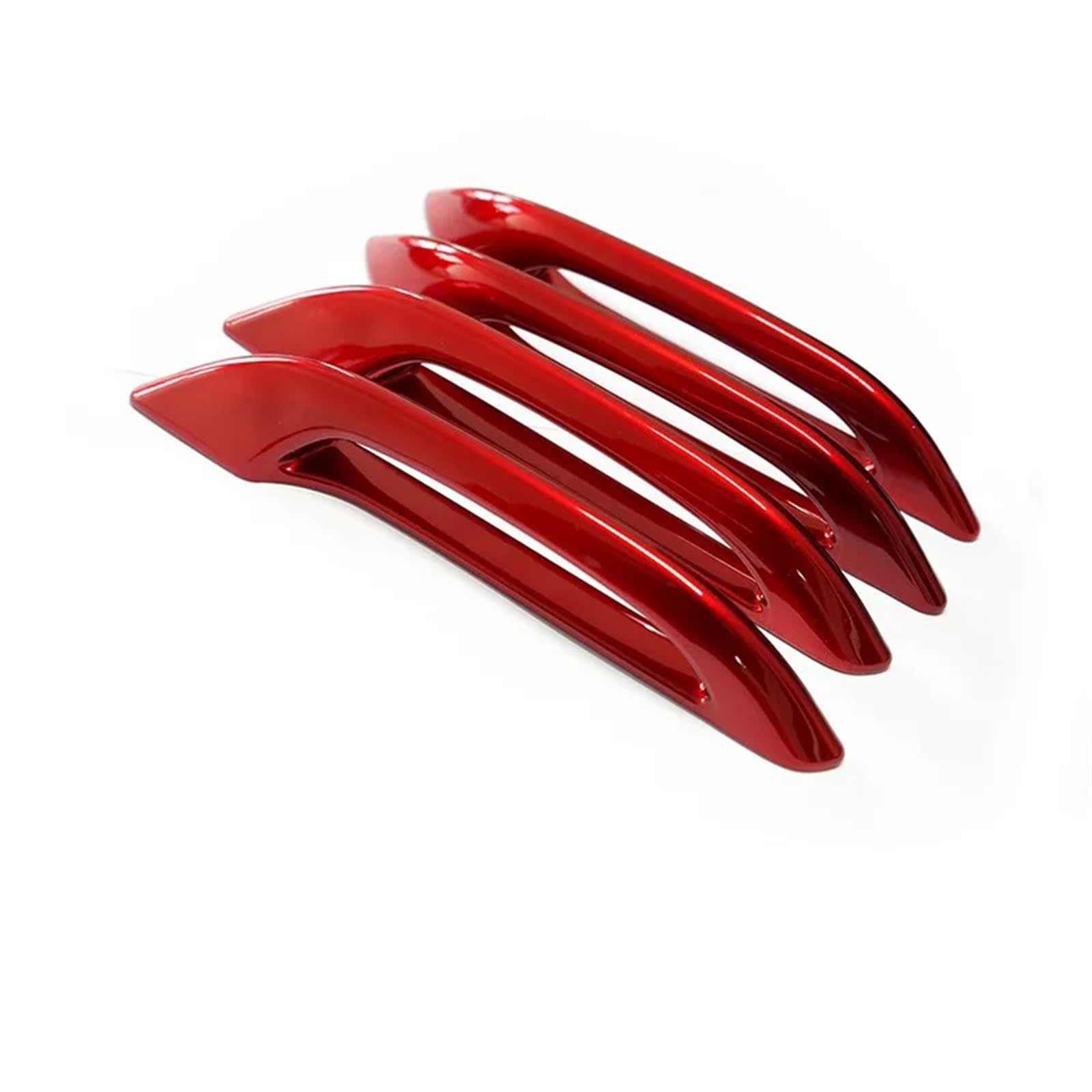 BQWYEDPL Car Anti-Icing Door Handle Fit for Tesla Fit for Model Y/3/3+ Highland 2024 Car Door Latch Handle(4pcs Bright Red)
