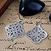 JGFinds Celtic Knot Pendant Charms for Jewelry Making, Antiqued Silver Tone, 20 Pack (5 of Each Style) - Tibetan, Rune Charm, Wiccan, or Celtic Jewelry