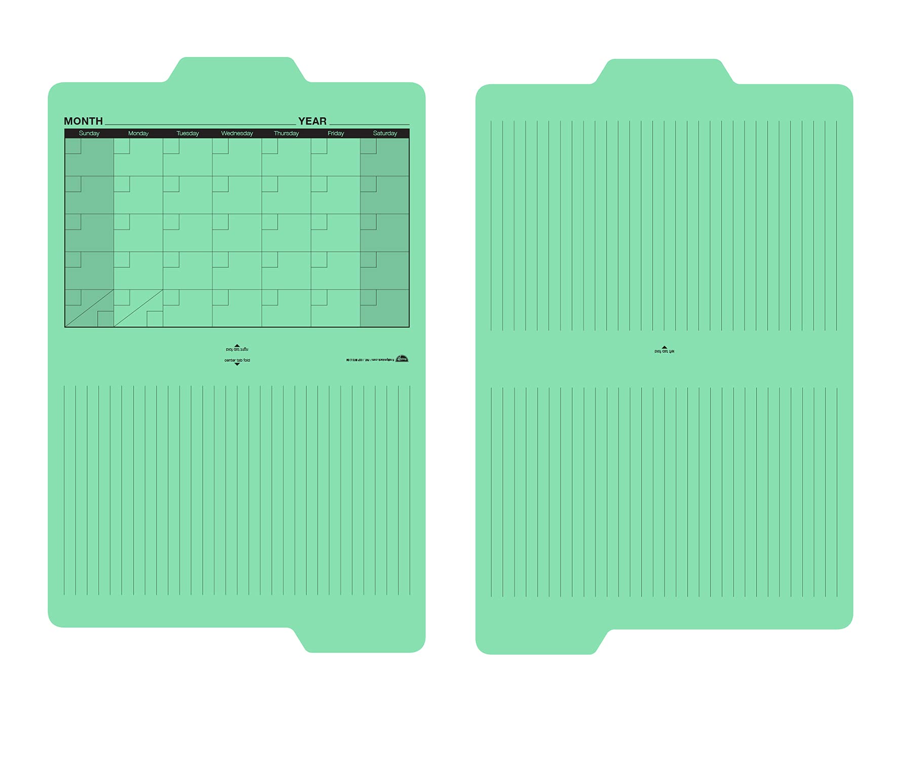 Snapklik.com : File Folders - Pack Of 12 Tabbed, Letter Size Calendar ...
