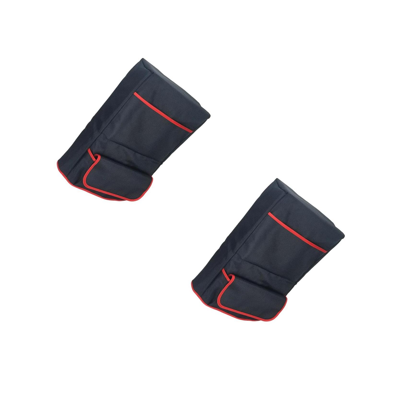 2 Pezzi Custodia Compatta per Console e Accessori Borsa Portatile Leggera e Durevole Custodia Rigida con Scomparti per Carte Gioco per Viaggi e Protezione Sicura di Controller e
