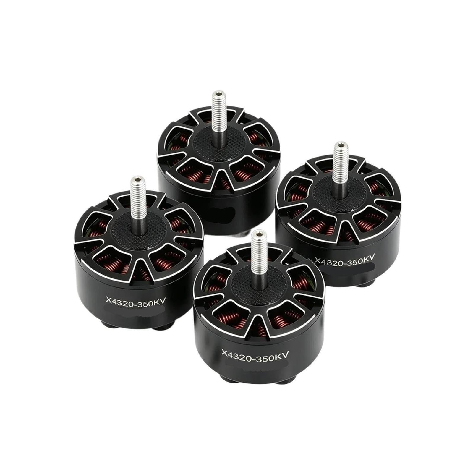 Compatibile con il motore brushless UAngel X4320 350KV | Motore brushless 4320 350KV, albero da 6 mm, 3-8S, alta velocità, adatto for droni ad ala fissa telecomandati.