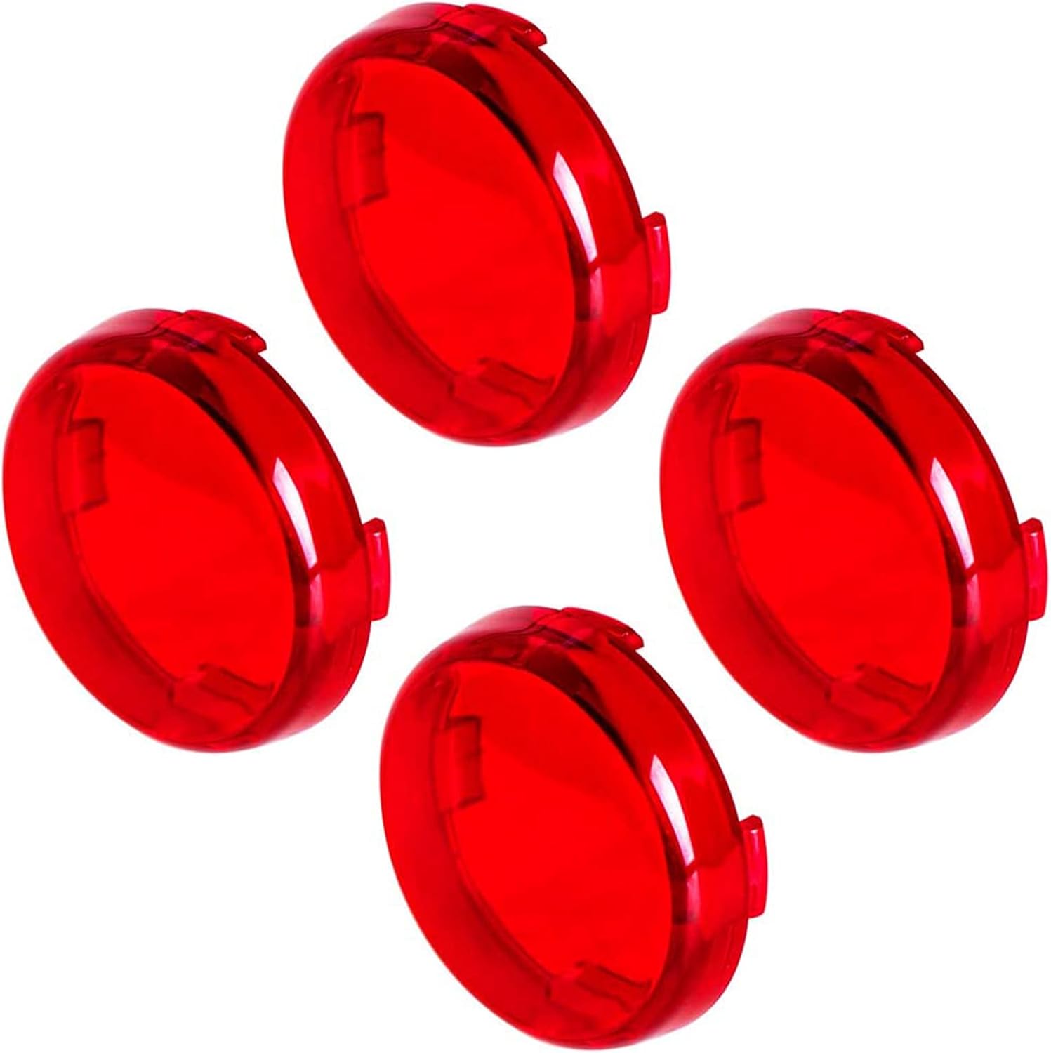4 Pack Turn Signal Covers 2" Bullet Turn Signal Light Lens