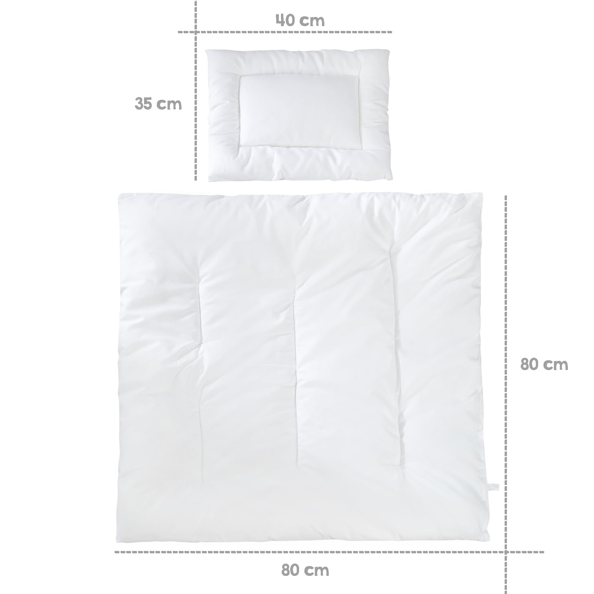 Polydaun kinderdekbed Micky - 4-seizoenen - 120x150 cm | Leen Bakker