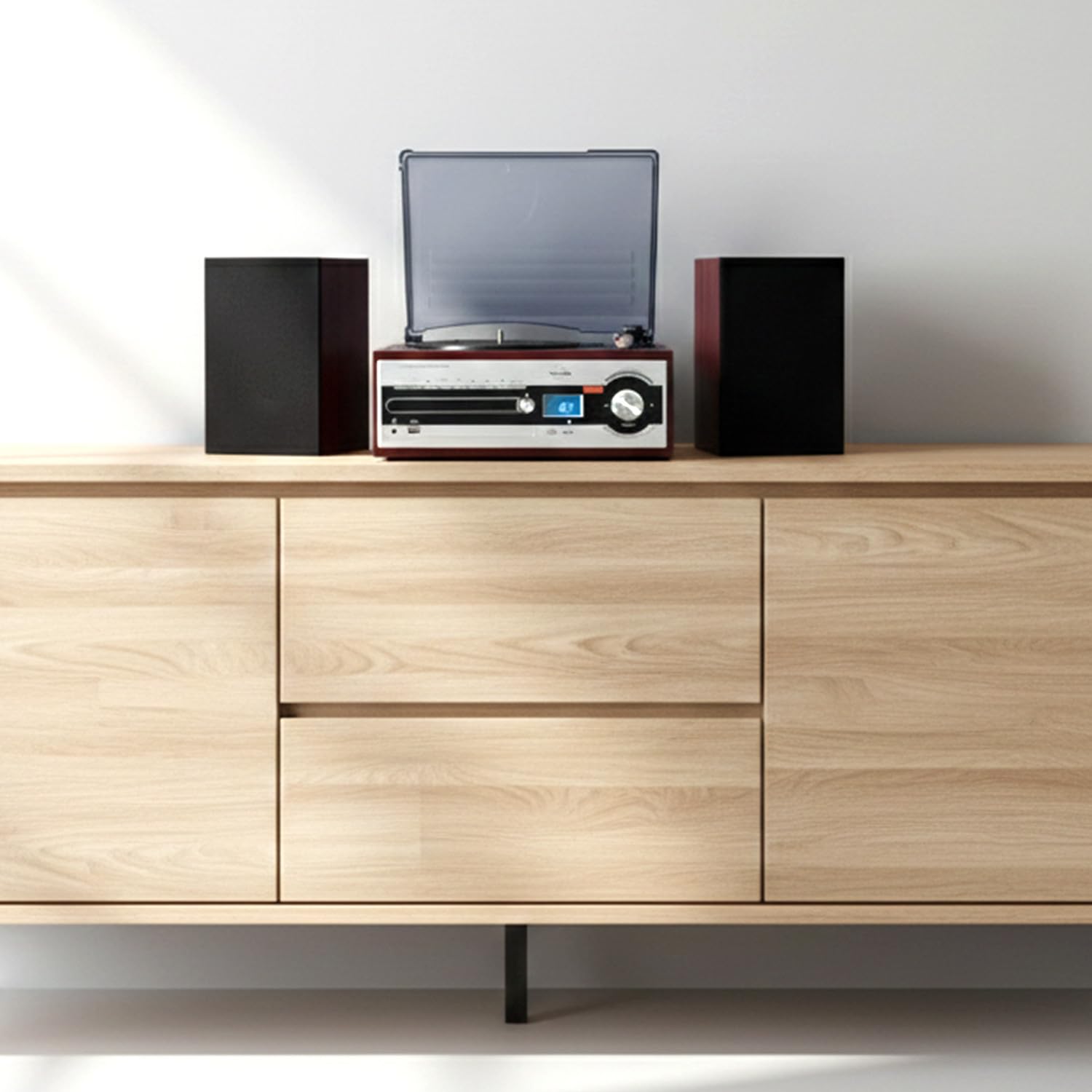 CH14E Chaine HiFi 80W Vinyle CD Bluetooth FM USB clé USB 32Go