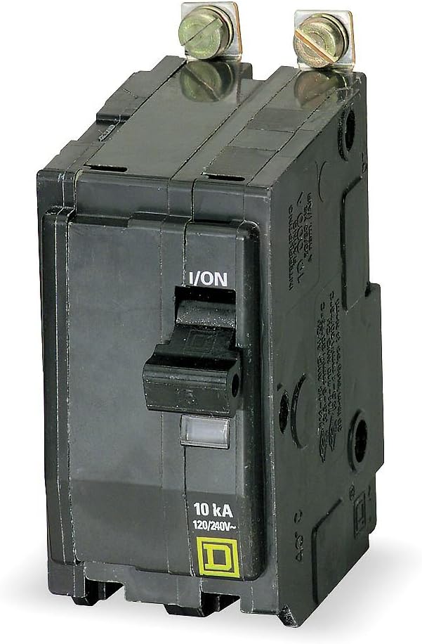 SCHNEIDER ELECTRIC Miniature 240-Volt 80-Amp QOB280VH Molded Case Circuit Breaker 600V 70A
