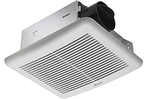DELTA ELECTRONICS (AMERICAS) BreezSlim SLM50 50 CFM Exhaust Bath Fan