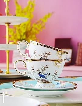 ロイヤルアルバート　シンフォニー スープカップ・ソーサー　5個セット Amazon｜ロイヤルアルバート NEW1950-90 ティーカップ&ソーサ 5