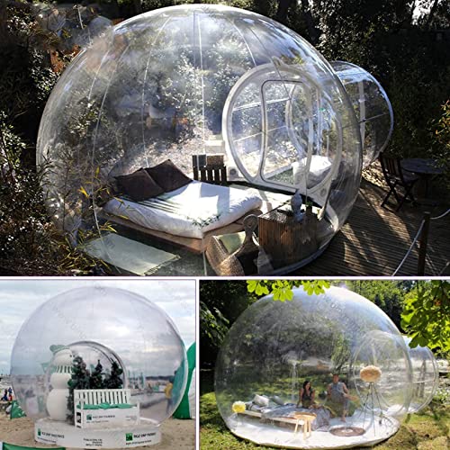 Carpa inflable tipo burbuja transparente para camping miniatura 3