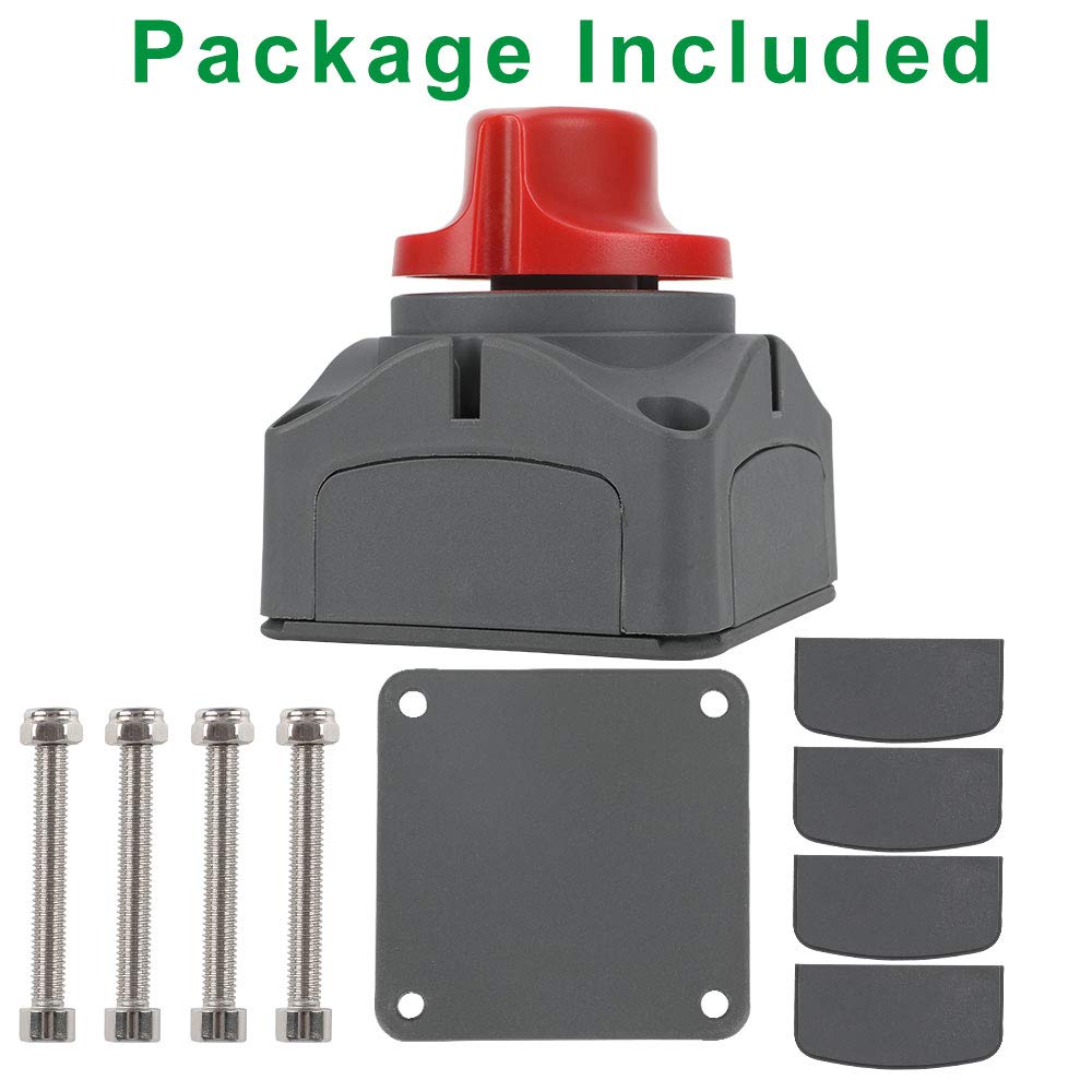 Buy Battery Disconnect Switch JOYHO 12V 24V 48V 275/1250 Amp Battery