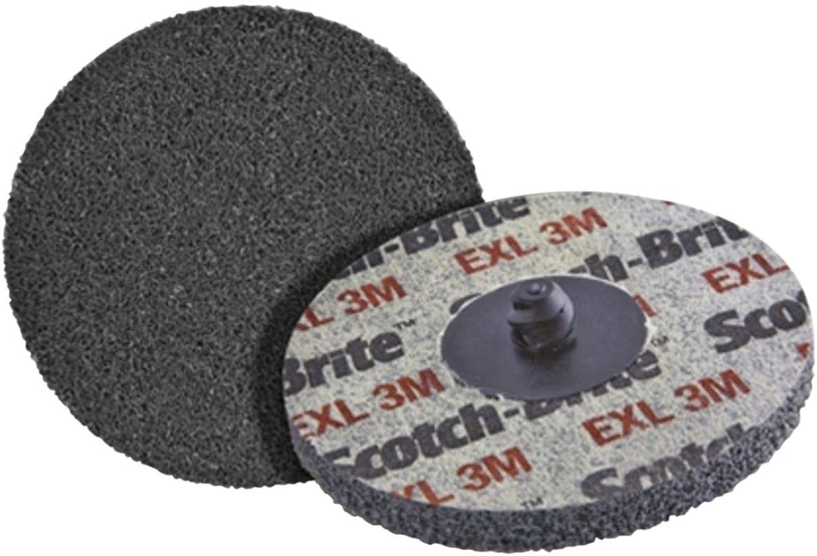 ScotchBrite Roloc TR EXL Unitized Wheels 3m s/b 3" 2sfin whl048011