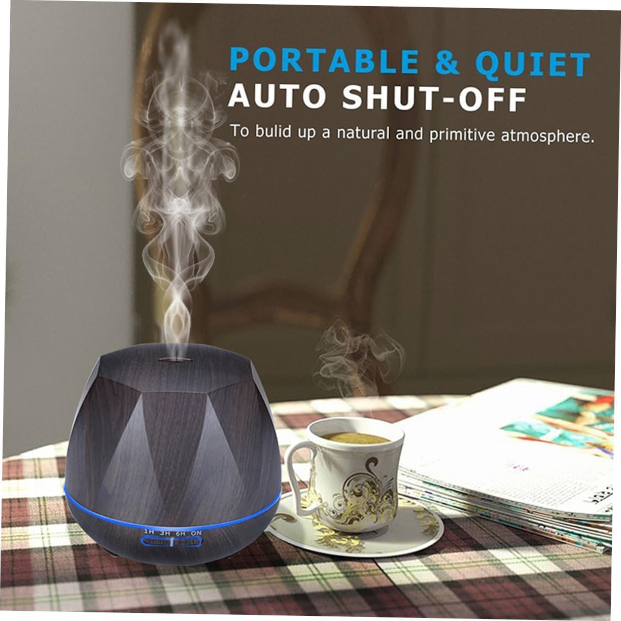 per Uso Domestico 2 Pezzi Diffusore di Aroma Diffusore d'Aria Elettrico Diffusore Rilassante for la casa Macchina for aromaterapia Diamante