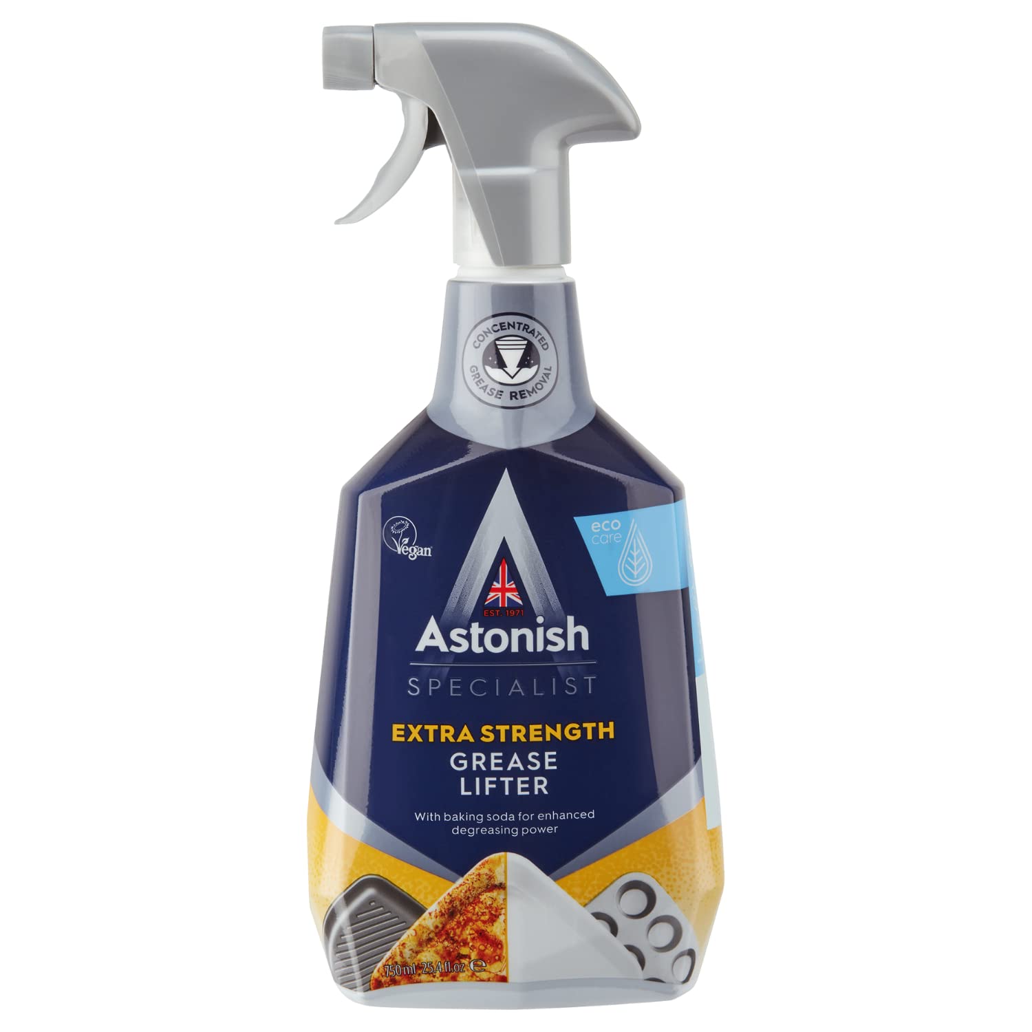 Astonish Specialist Extra Strength Grease Lifter with Baking Soda No Scrub De