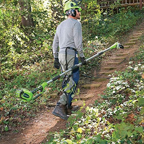Greenworks 8.5' 40V Cordless Pole Saw, 2.0 AH Battery Included 20672
