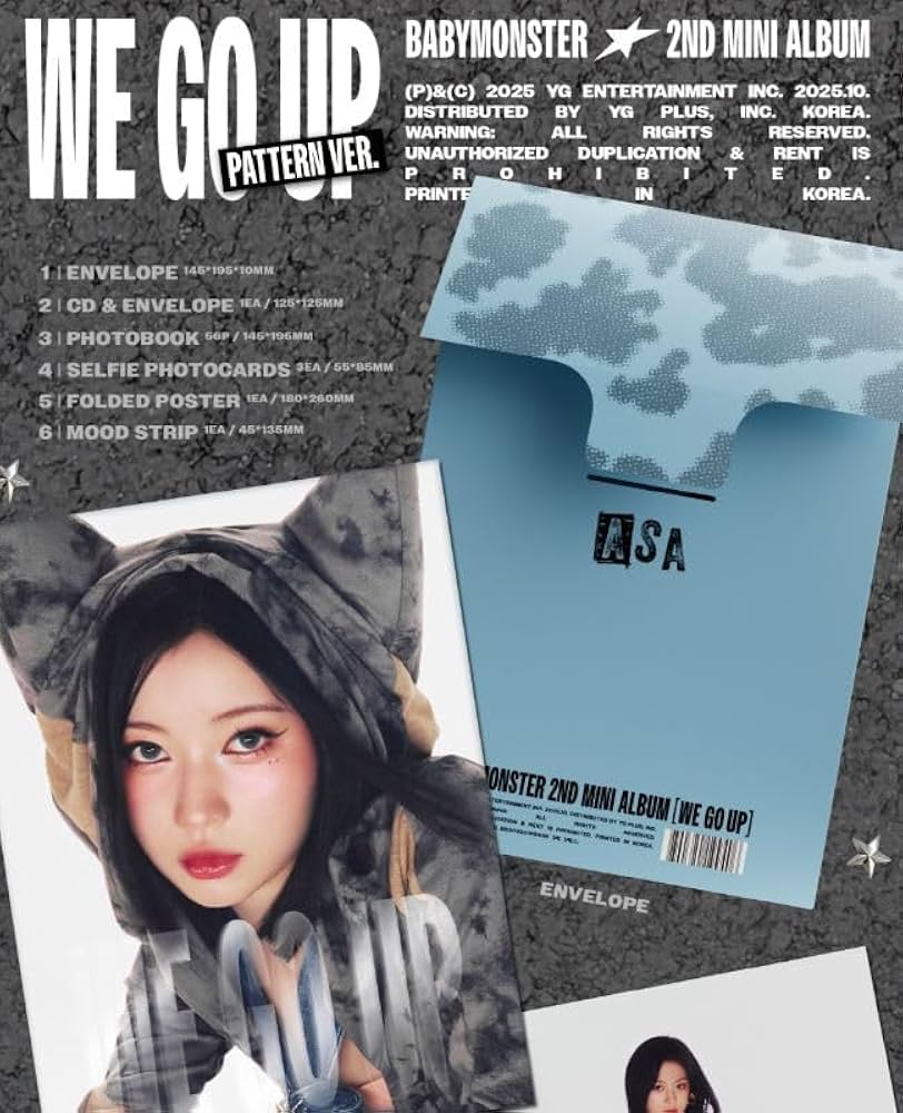 Amazon.co.jp: [ PATTERN Ver. ] BABYMONSTER - 2nd MINI ALBUM [ WE