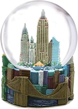 New York City Snow Globe, 3.5 Inches, from NYC Skyline Snow Globes Collection