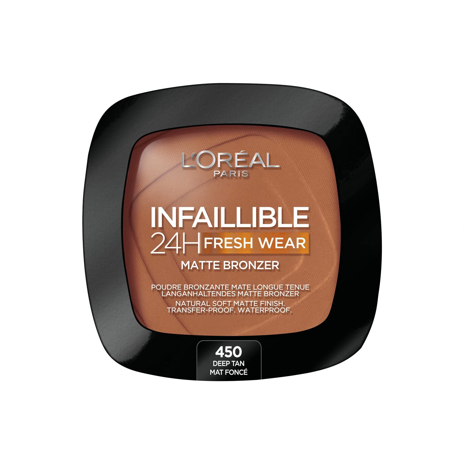 L'Oréal Paris Infaillible 24h Fresh Wear Bronzer 450 Deep Tan
