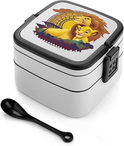 Amazon ライオン キング 弁当箱 ランチボックス おしゃれ 軽量 大容量 漏れ防止 大容量 麦わら繊維 男女兼用 抗菌 ふんわり盛れる 2段 弁当箱 子供 オシャレ オフィス ピクニック運動会 遠足女性 男子 学生 職人 Dairyhuh 弁当箱 通販