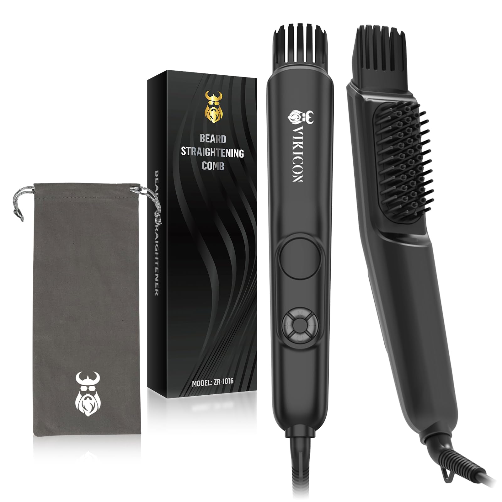 VIKICON Beard Straightener Men