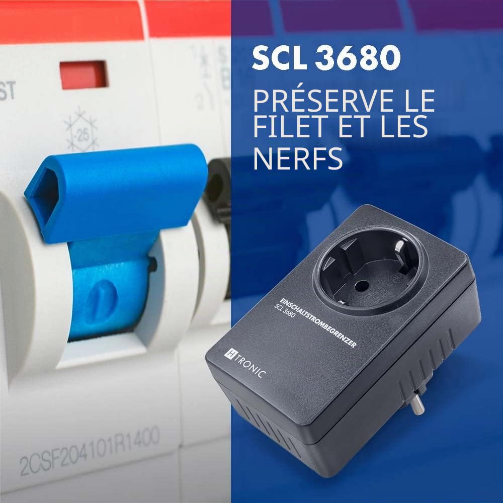 Limiteur de Courant d'appel SCL 3680 (limiteur de Courant de démarrage, limiteur de Courant, Protection Contre Les surtensions)