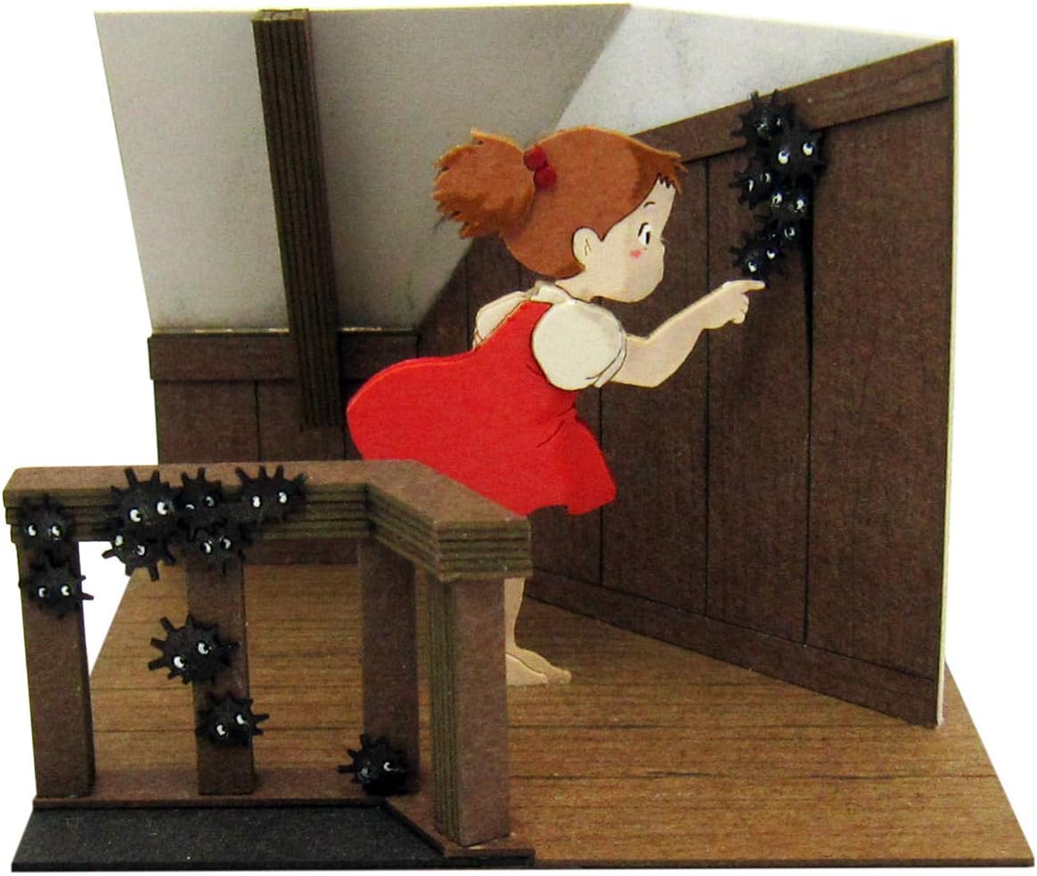 Sankei MP07-87 Studio Ghibli My Neighbor Totoro Both Hands and Feet Makkuroke Paper Craft