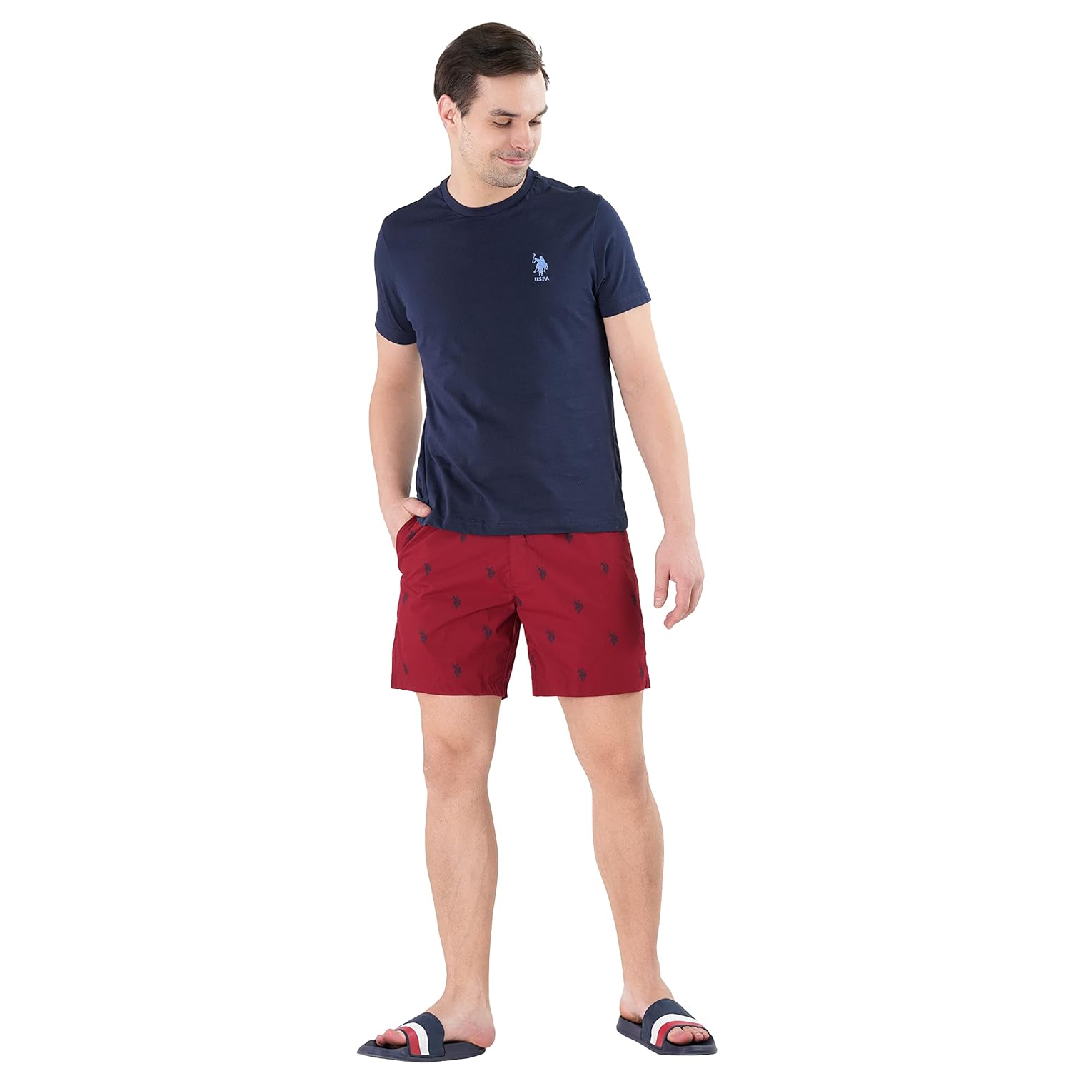 U.S. POLO ASSN. Men's Cotton Boxers 5 61S2 JMkmLL. SL1500