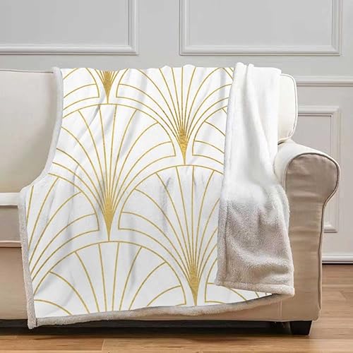 Miniatura 2 de Cobijas Calientes para Invierno - Manta decorativa para cama de campamento, tamaño individual, 59 x 79 pulgadas