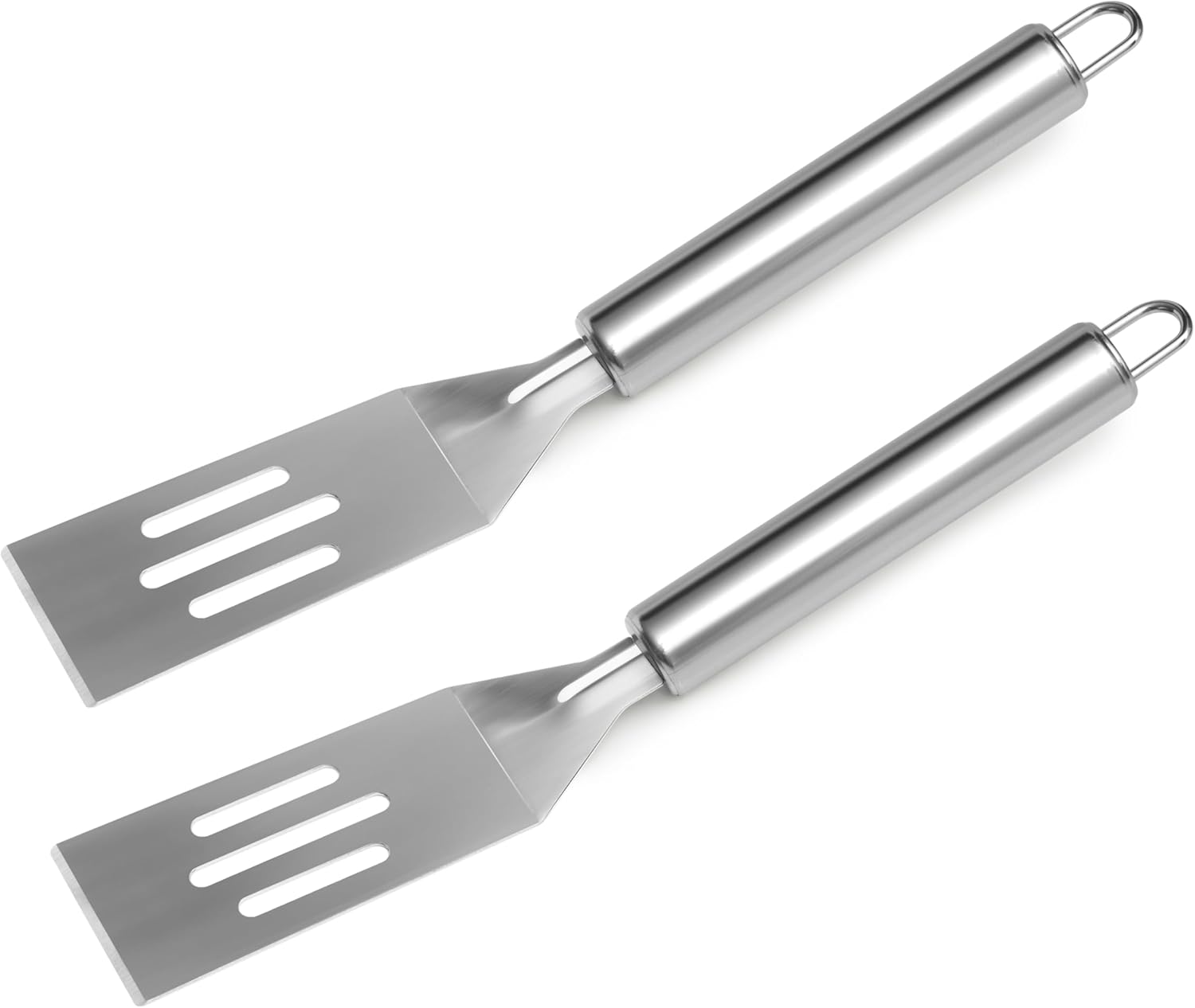 Spatula Stainless Steel for Outdoor Grill Turner Metal Spatulas for Kitchen Use