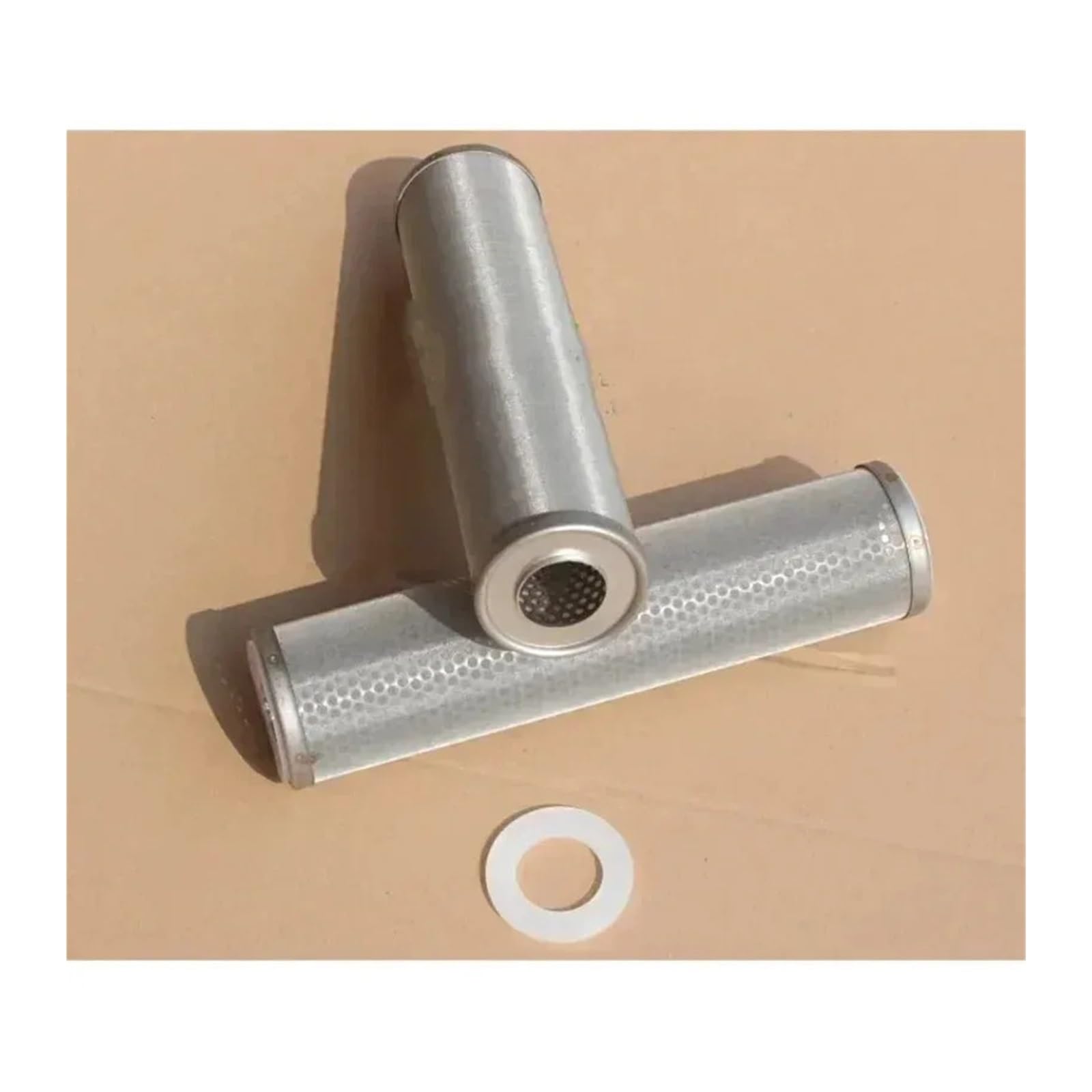 Cartucho De Filtro De Acero Inoxidable, 10 Pulgadas, 50/75/270/400 Micrones | Núcleo de prefiltro doméstico, for sistemas de purificación de agua, repuestos(10um)