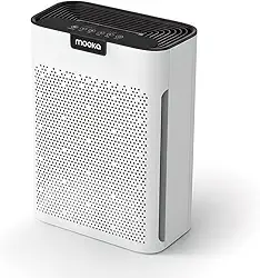 Purificador de Ar Life KJ190 com Filtro HEPA para Casa, Quarto e Escritório - Retém Poeira, Pólen e Odores - Ar Mais Puro e Silencioso - Design Compacto para Ambientes Internos