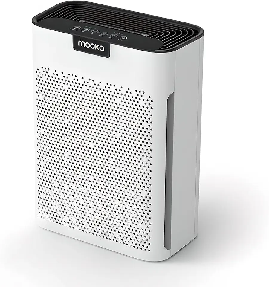 Purificador de Ar Life KJ190 com Filtro HEPA para Casa, Quarto e Escritório - Retém Poeira, Pólen e Odores - Ar Mais Puro e Silencioso - Design Compacto para Ambientes Internos